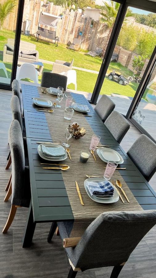 Villa Dali La Garde 260M2 Jacuzzi, Sauna, Piscine, Jardin 500M2, 5 Minutes De La Plage Dış mekan fotoğraf